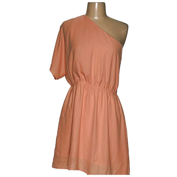 Pink Lily Orange Blouson Dress