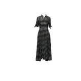 Calvin Klein Black A-Line Long Dress