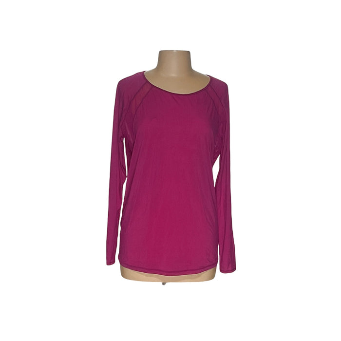 Lululemon Pink Activewear Top - Women's M