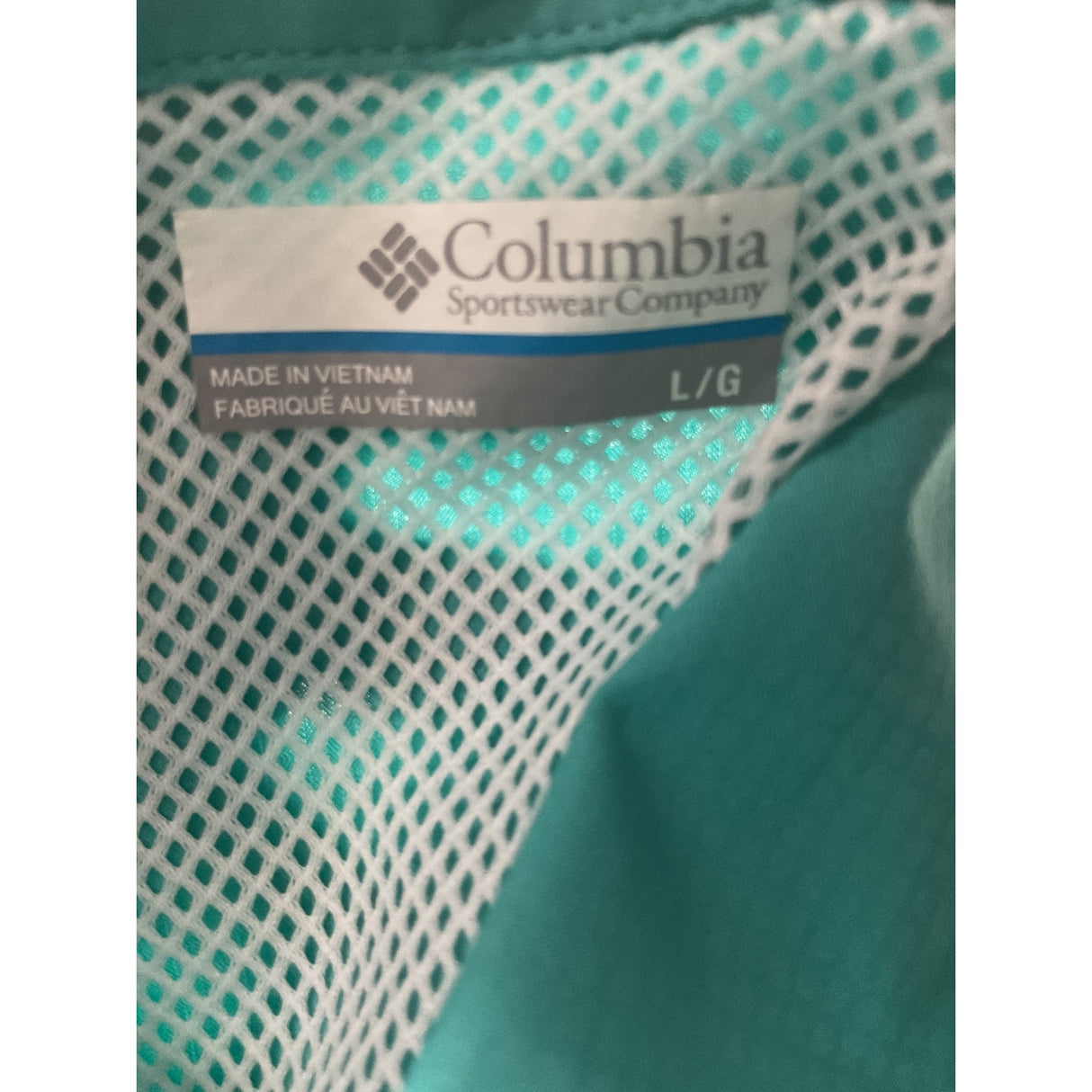 Columbia Blue Women's Chiffon Button-Up Top