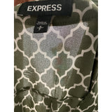 Express Green Polyester Women's Blouse