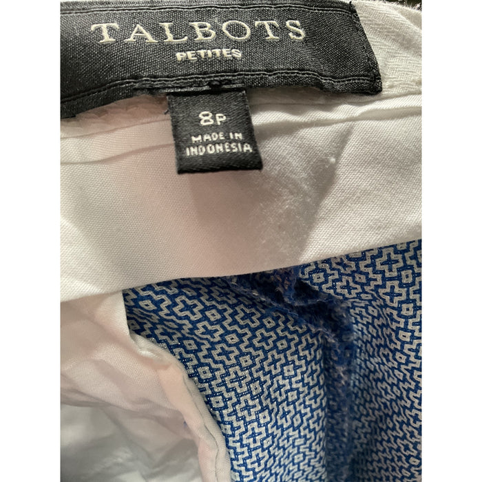 Talbots Blue Dress Pants (Size 8P)