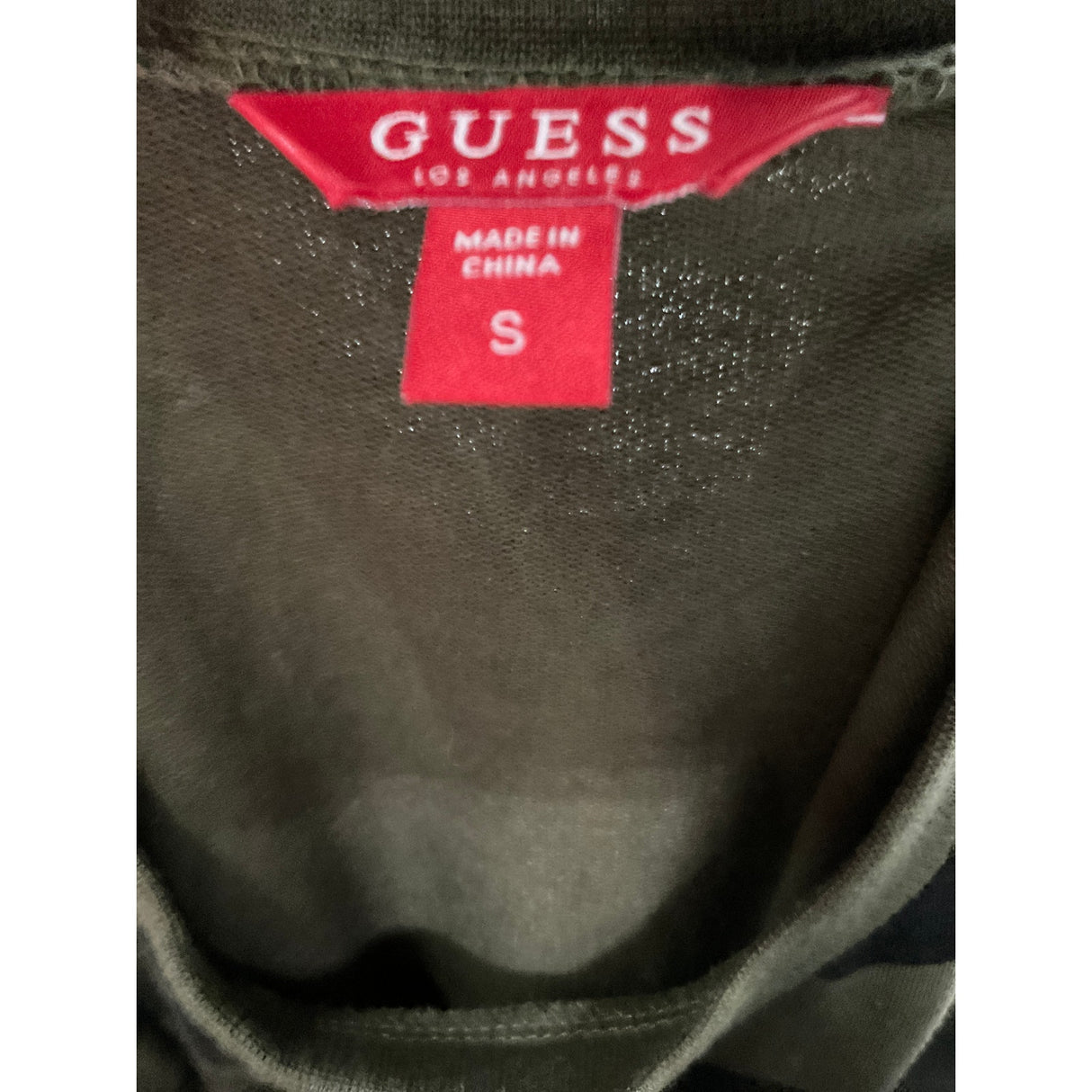 GUESS Green Pullover Size S