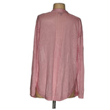 Talbots Pink Linen Cardigan XS