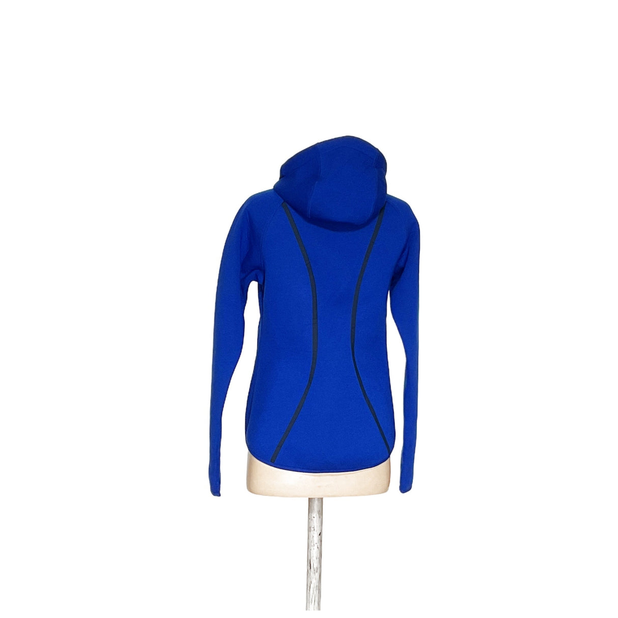 Athleta Blue Polyester Full Zip Hoodie