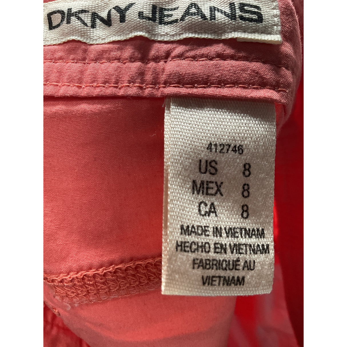 DKNY Women's Sailor Shorts - Orange (Size 8)