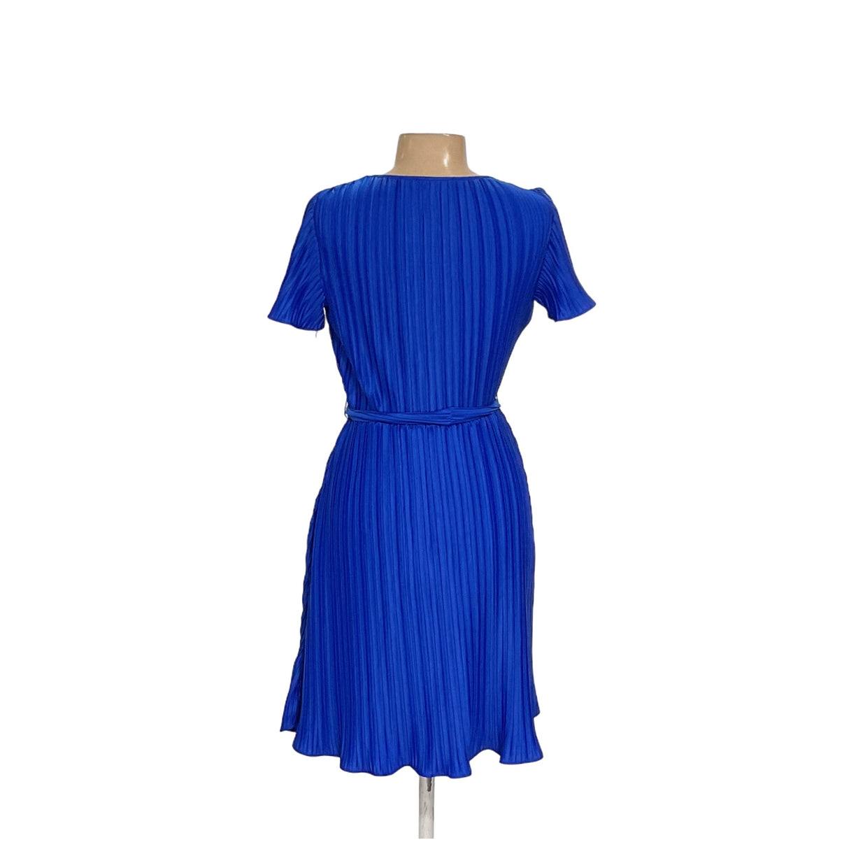 DKNY Blue Midi Blouson Dress, Size 4