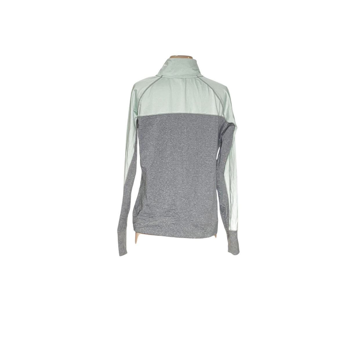 Victoria's Secret Gray Henley Sweatshirt, Women's Size L