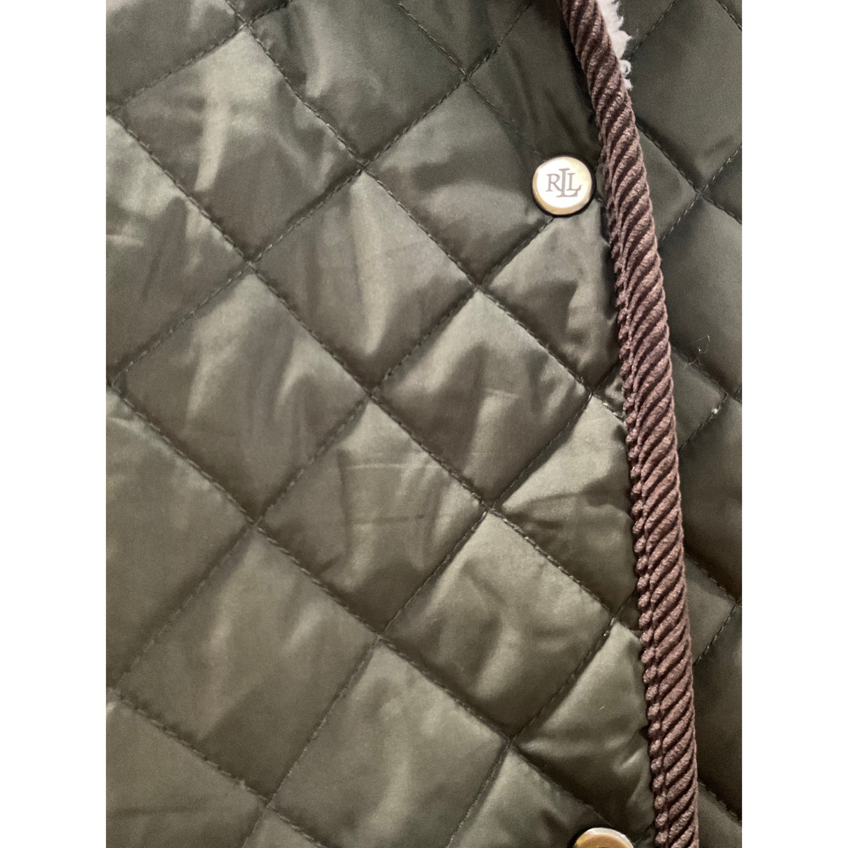 Lauren Ralph Lauren Green Quilted Jacket