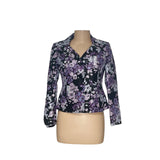 Le Suit Purple Blazer - Women's Size 4P