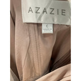 Azazie Brown Maxi Dress