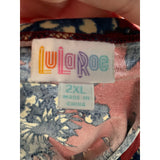 Lularoe 2XL Multicolor Floral Shift Dress