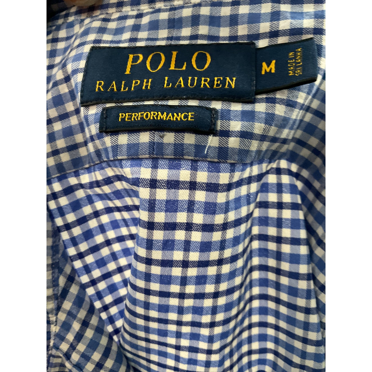 Polo Ralph Lauren Blue Dress Shirt - Men's Size M