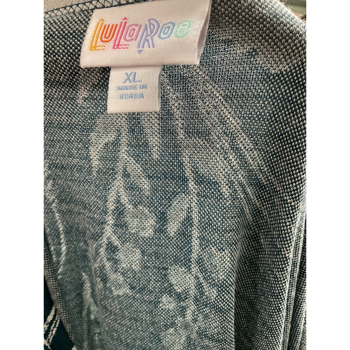 Lularoe Multicolor XL Rayon Blouse