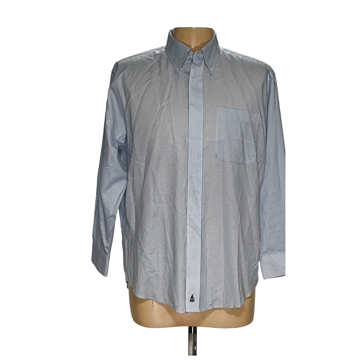 Nordstrom Men's Blue Button-Up Shirt