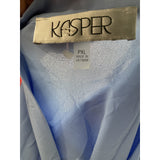 Kasper Women's Blue PXL Blouse