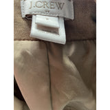 J. Crew Brown Tweed Wool Mini Skirt - Size 0