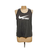 Nike Gray Polyester Activewear Tank XL