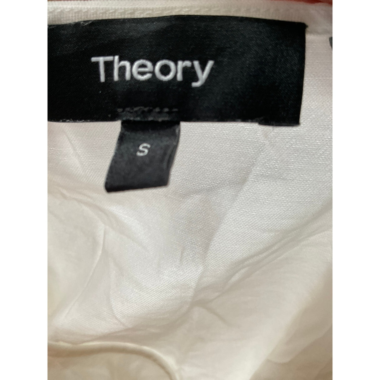 Theory White Viscose Blouse - Size S