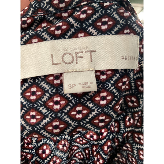 LOFT Multicolor Shift Dress SP