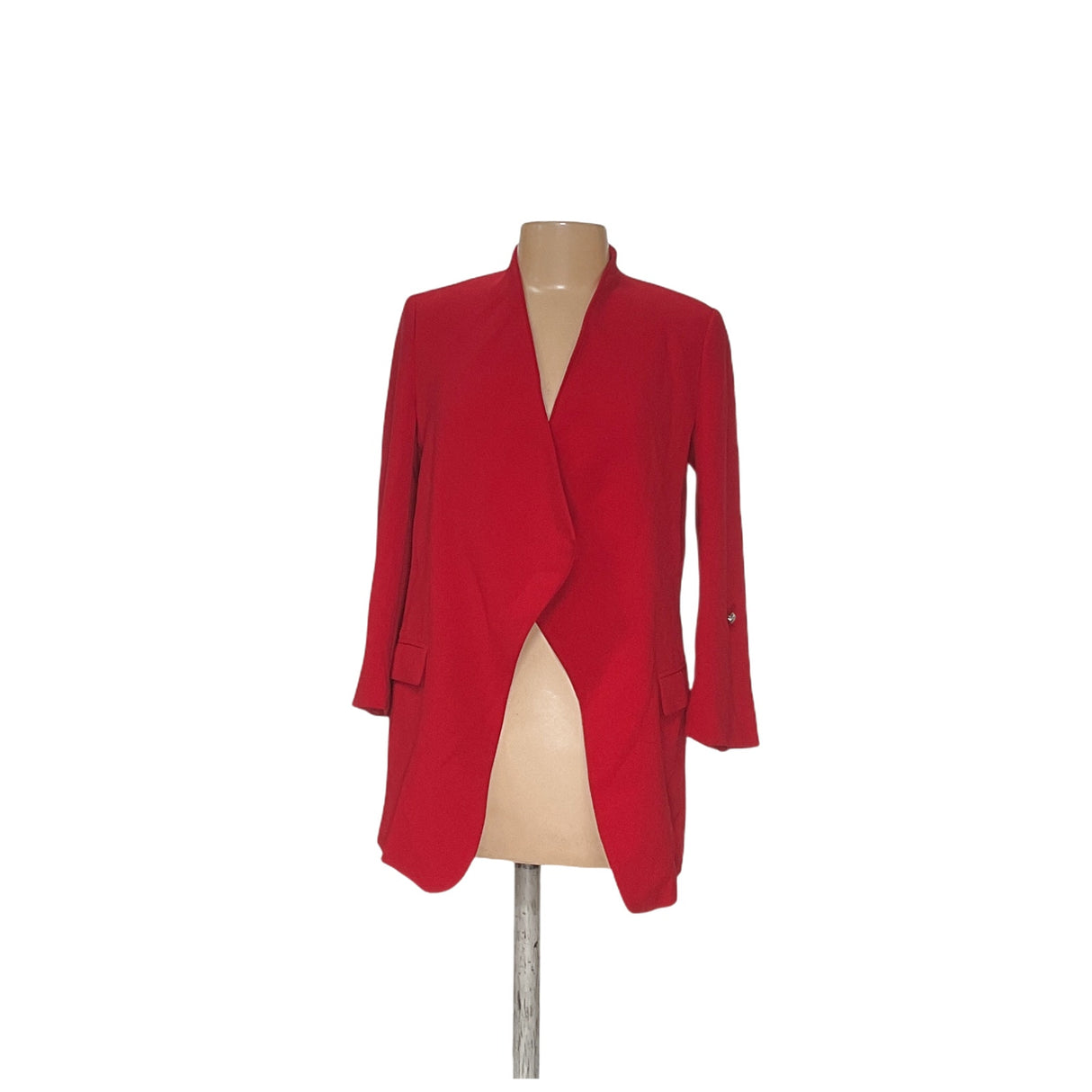 ZARA Red Basic Blazer - Women's S