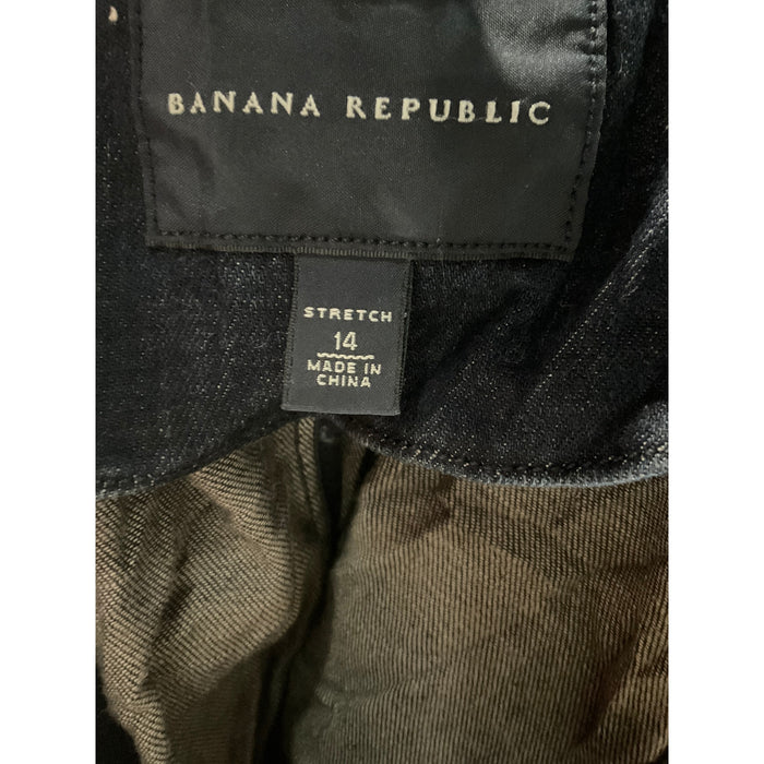 Banana Republic Blue Cotton Vest - Size 14