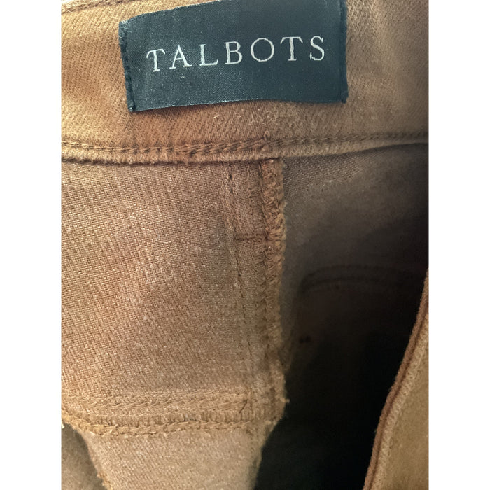 Talbots Brown Ankle Jeans - Women's Size 12