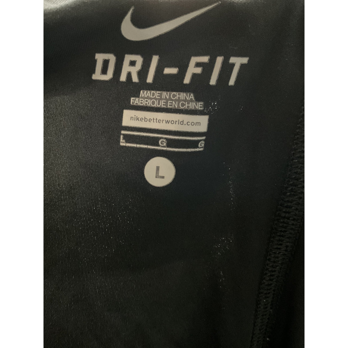 Nike Black Activewear Shorts for Men L