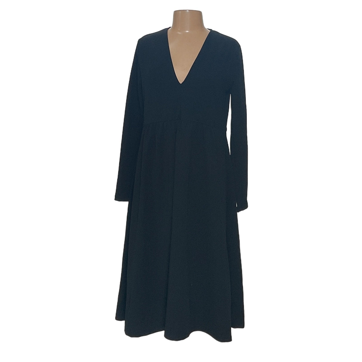 ZARA Blouson Midi Dress