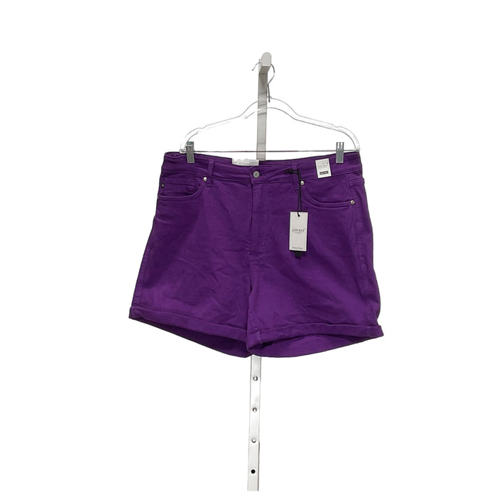 Judy Blue Plus Size Purple Sailor Shorts