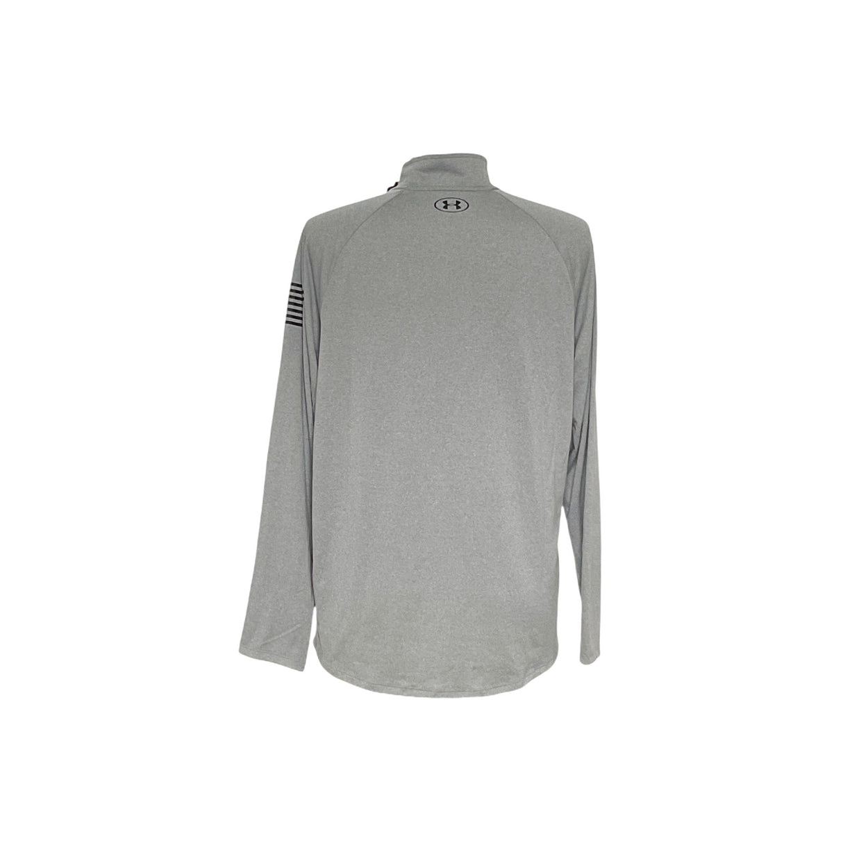 Under Armour Gray Henley Sweatshirt