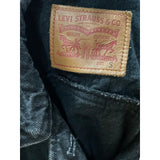 Levi's Black Denim Jacket, Size S