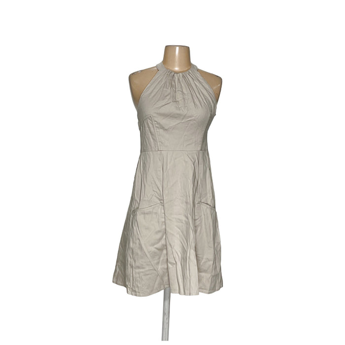 Jessica Simpson Cream Dress - Size 2 Midi Shift