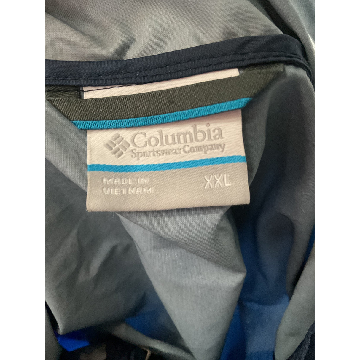 Columbia Men's Blue 2XL Windbreaker