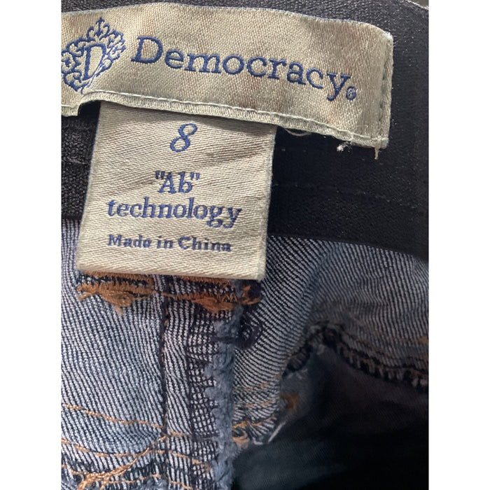 Democracy 8 Blue Ankle Jeans