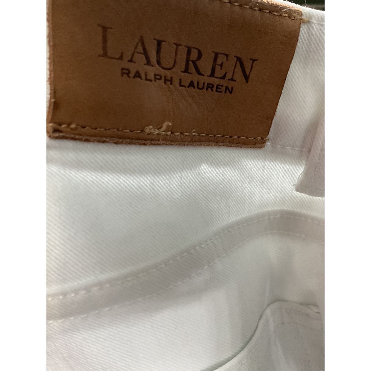 Lauren Ralph Lauren White Petite Ankle Jeans Size 6P