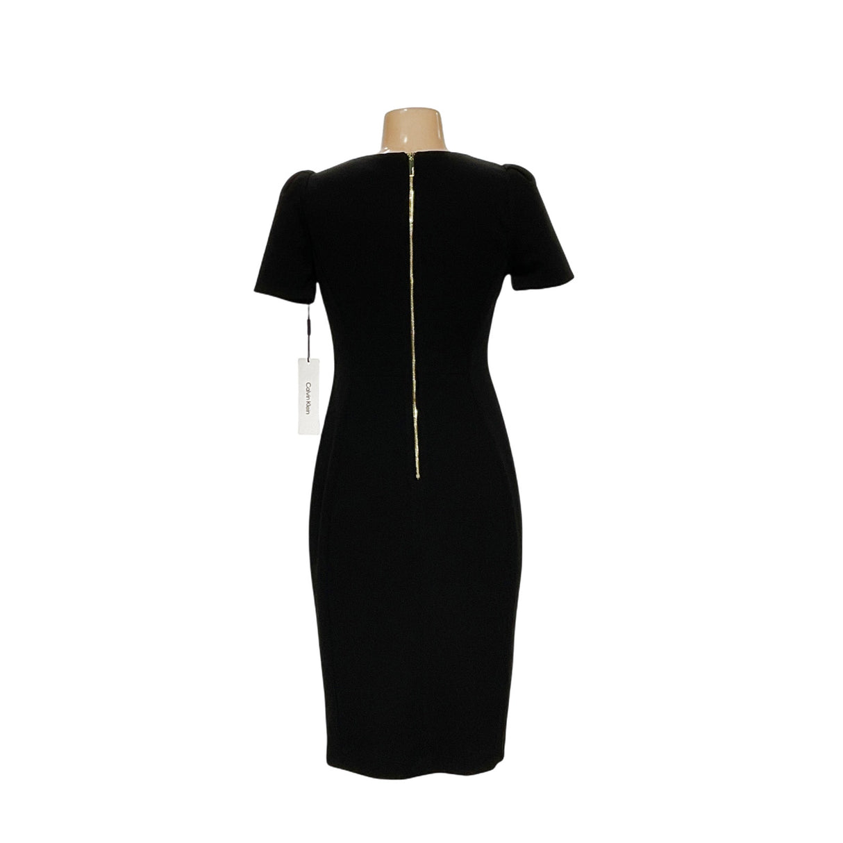 Calvin Klein Women's Black Sheath Dress