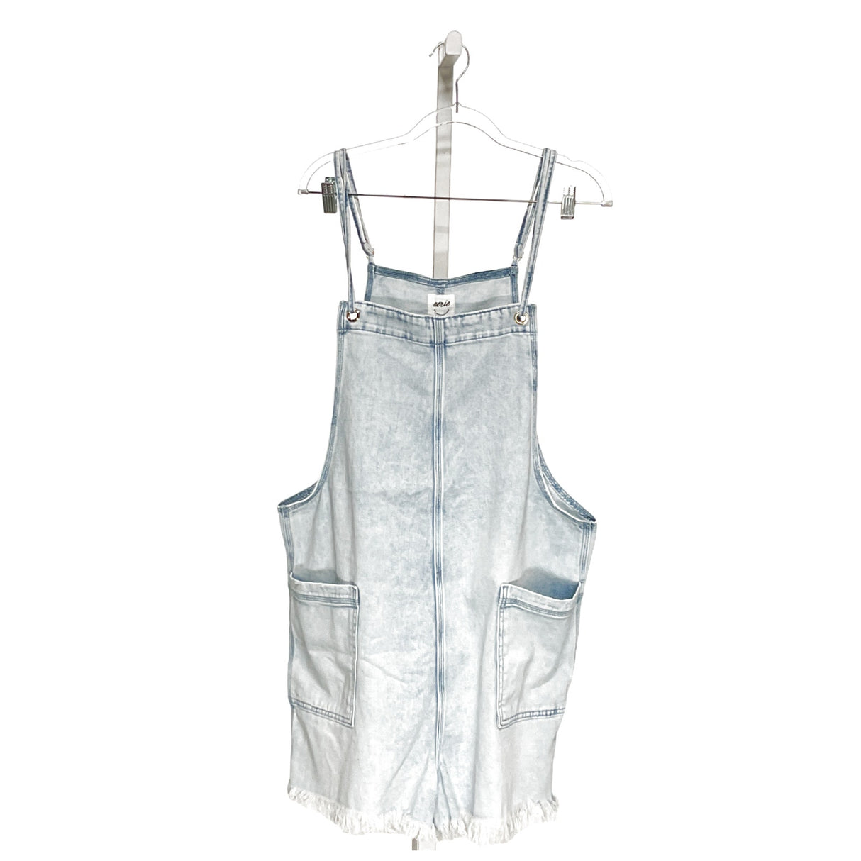 Aerie Blue Cotton One-Piece Jumpsuit - Women's XL