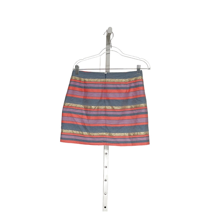 J. Crew Multicolor Mini Skirt