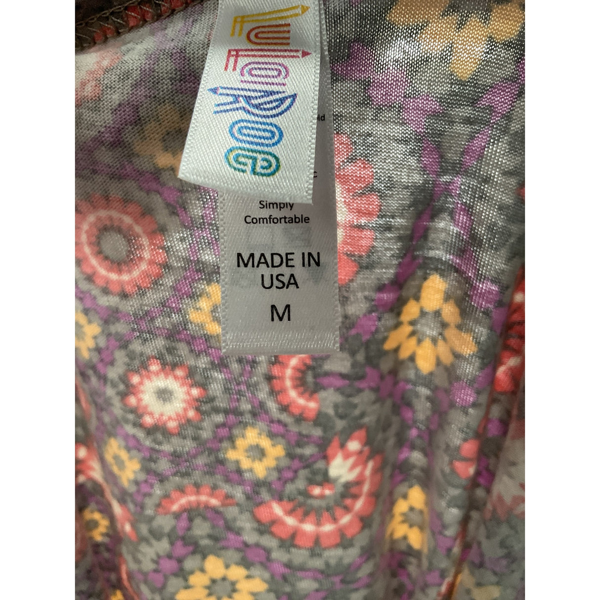 Lularoe M Multicolor Blouse