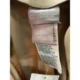 Chico's Beige Ankle Pants - Size 2