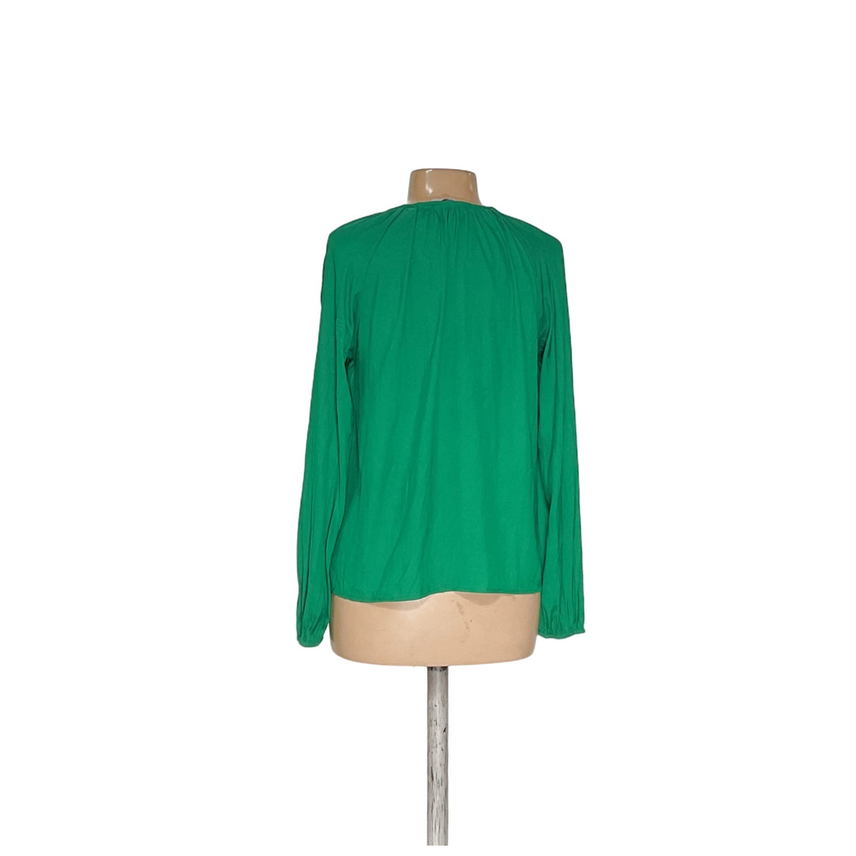 LOFT Green Polyester Blouse - Women's Size M