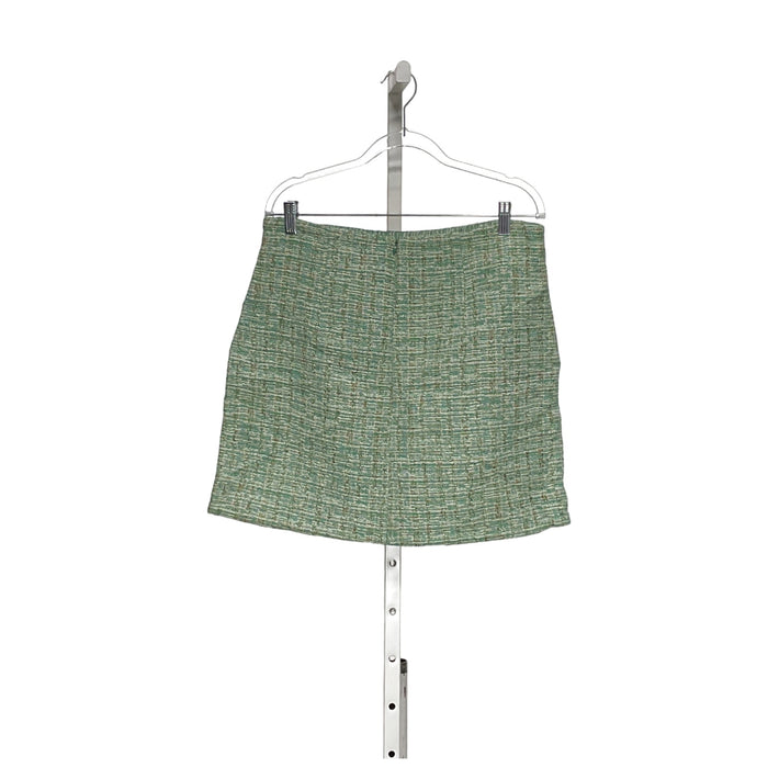 & Other Stories Green Mini Skirt - Size 12