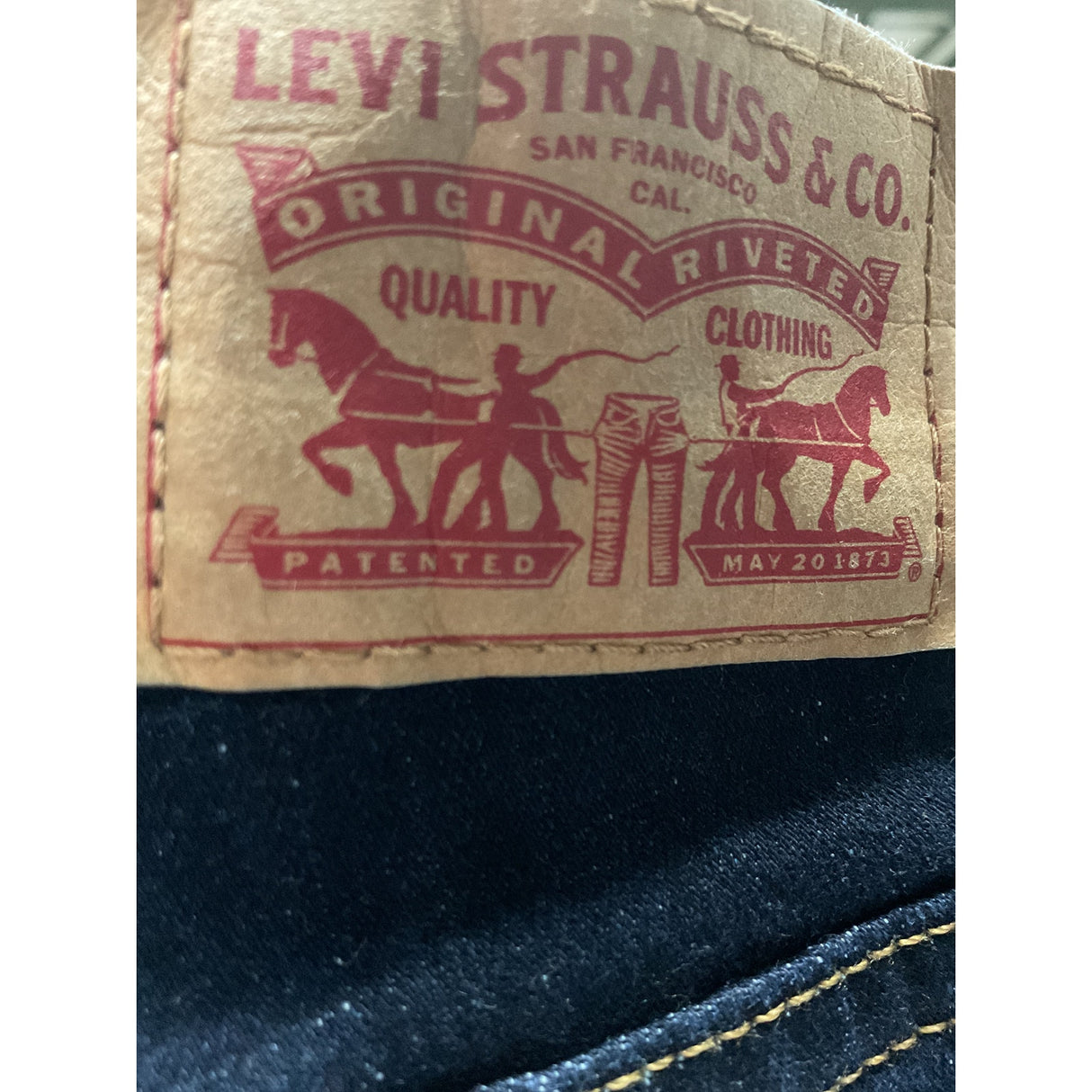 Levi's Women's Blue Bermuda Shorts