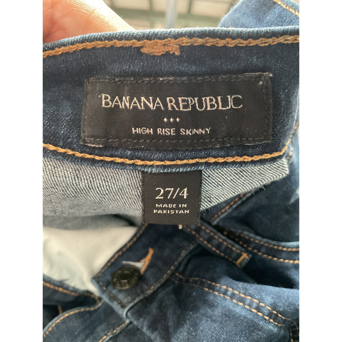 Blue Banana Republic Straight Jeans, Size 27/4