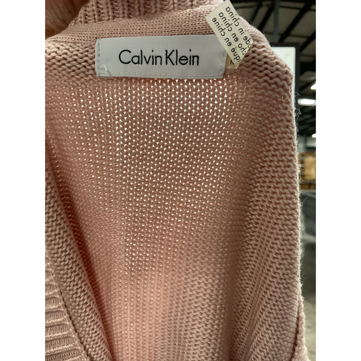 Calvin Klein Pink Pullover Sweater - Women's Size S