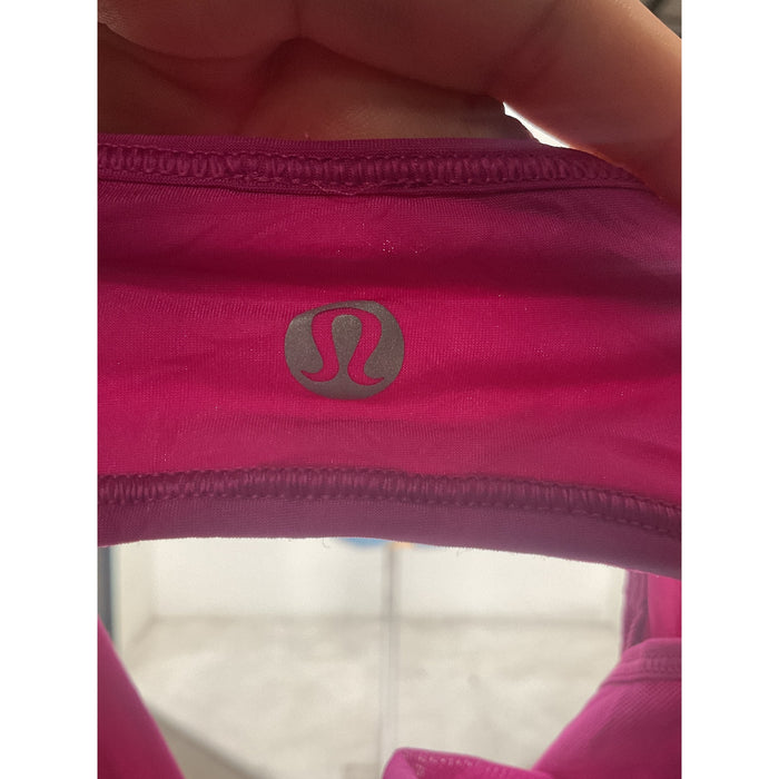 Lululemon Pink Activewear Top - Women's M