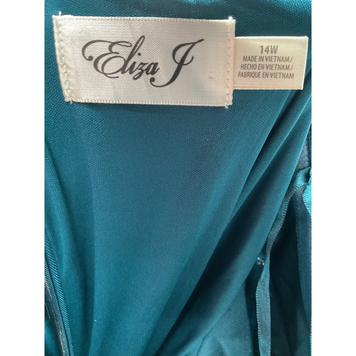 Eliza J Green A-Line Dress, Size 14W