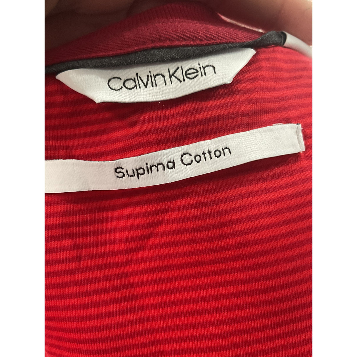 Calvin Klein Red Spring Graphic T-Shirt Size L