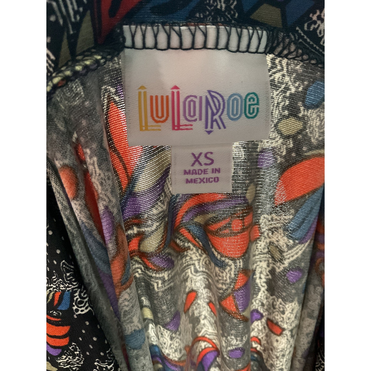 Lularoe Multicolor Paisley Maxi Skirt